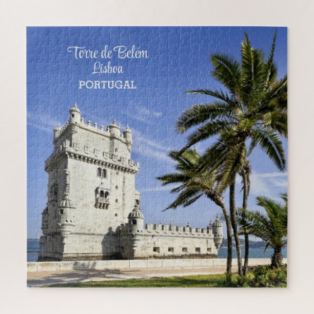 Belém Tower photo, Lisbon, Portugal Jigsaw Puzzle (Vertical)