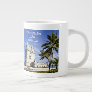 Belém Tower photo, Lisbon, Portugal Large Coffee Mug