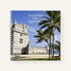 Belém Tower photo near river Tagus, Lisbon Notebook