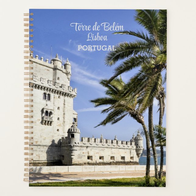Belém Tower photo near river Tagus, Lisbon Planner (Front)