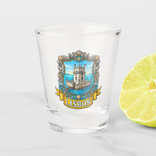 Belém Tower Portugal Shot Glass