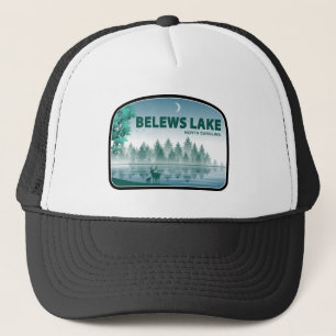 Belews Lake North Carolina Deer Trucker Hat
