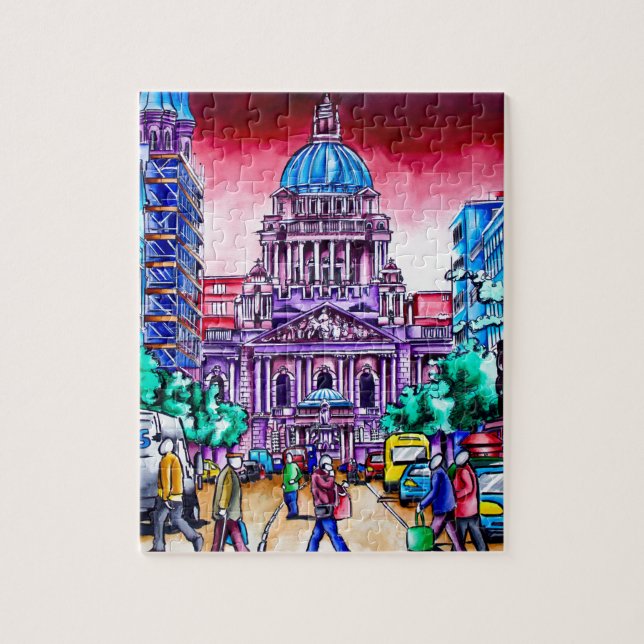 Belfast Alive - Royal Avenue Jigsaw Puzzle (Vertical)