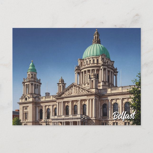 Belfast City Hall Postcard (Front)