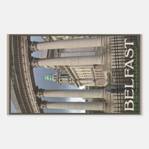 Belfast City Hall Rectangular Sticker