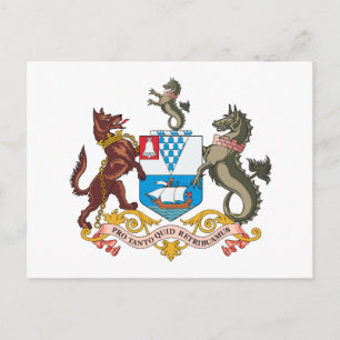 Belfast Coat of Arms Postcard