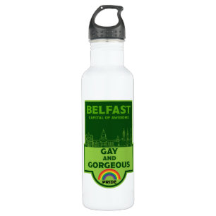 Belfast Gay Pride - Brighton Ireland LGBT - 710 Ml Water Bottle