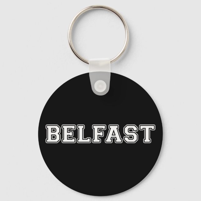 Belfast Key Ring (Front)