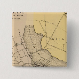 Belfast, Maine 15 Cm Square Badge