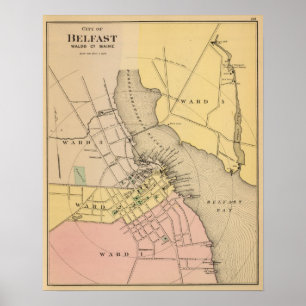 Belfast, Maine Poster