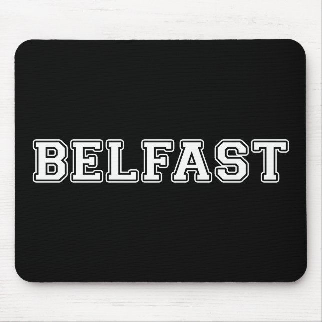 Belfast Mouse Pad (Front)