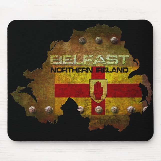 Belfast Northern Ireland Mouse Pad (Front)