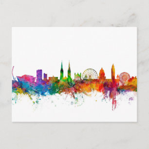 Belfast Northern Ireland Skyline Postcard