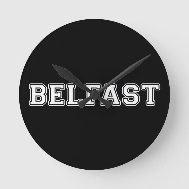 Belfast Round Clock (Front)