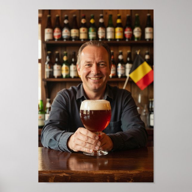Belgian Alehouse Toast of Welcome Poster (Front)