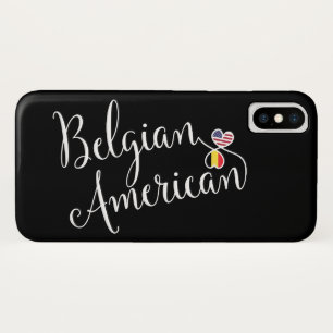 Belgian American Entwined Hearts Mobile Phone Case