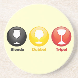 Belgian Beer Icons Coaster