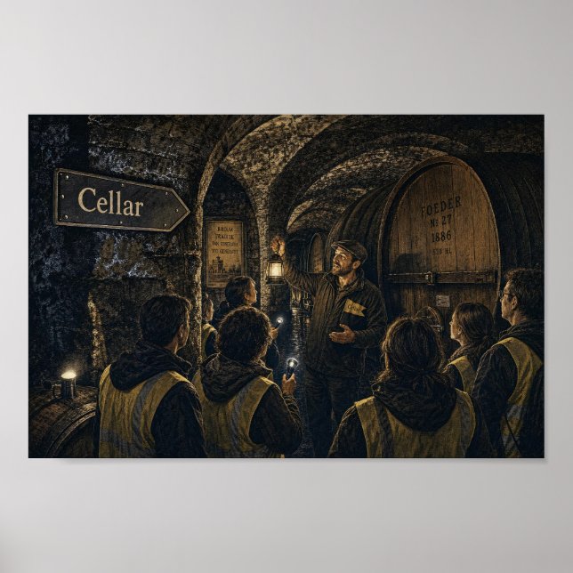 Belgian Brewery Underground Tour Poster (Front)