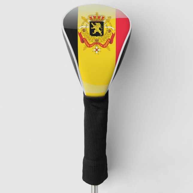 Belgian Coat of arms Golf Head Cover (Front)