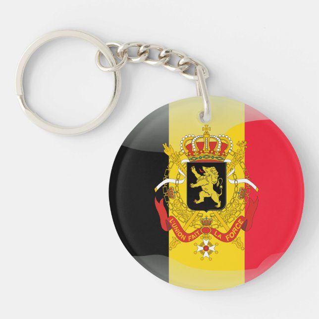 Belgian Coat of arms Key Ring (Front)