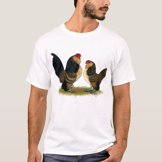 Belgian d'Anvers Bantams:  Quail T-Shirt (Front)