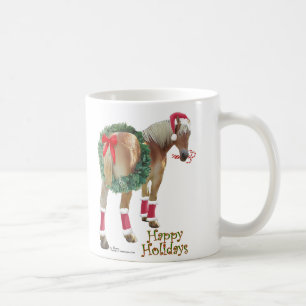Belgian Draught   Horse Christmas mug