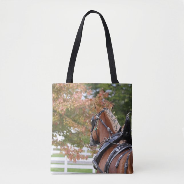 Belgian Draught Horse tote Bag (Front)