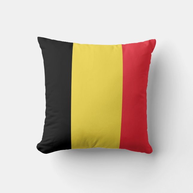 Belgian Flag Cushion (Front)