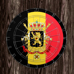 Belgian Flag Dartboard & Belgium / game board