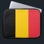 Belgian Flag Laptop Sleeve<br><div class="desc">Add a stylish touch to your tech accessories with our exclusive laptop sleeve featuring the flag of Belgium! Crafted with meticulous attention to detail, this laptop sleeve is more than just a protective case; it’s a celebration of Belgium’s rich heritage and cultural pride. The vibrant design prominently showcases the iconic...</div>
