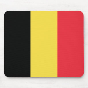 Belgian Flag Mouse Pad