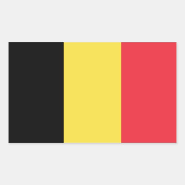 Belgian flag Stickers (Front)