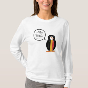 Belgian Flag Wildlife Penguin personalise Gift T-Shirt