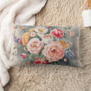 Belgian Floral Elegance Body Pillow