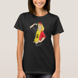 Belgian Girl Unbreakable I Belgian Heritage I Belg T-Shirt