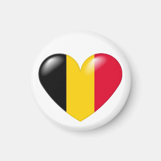 Belgian heart magnet - Coeur belge