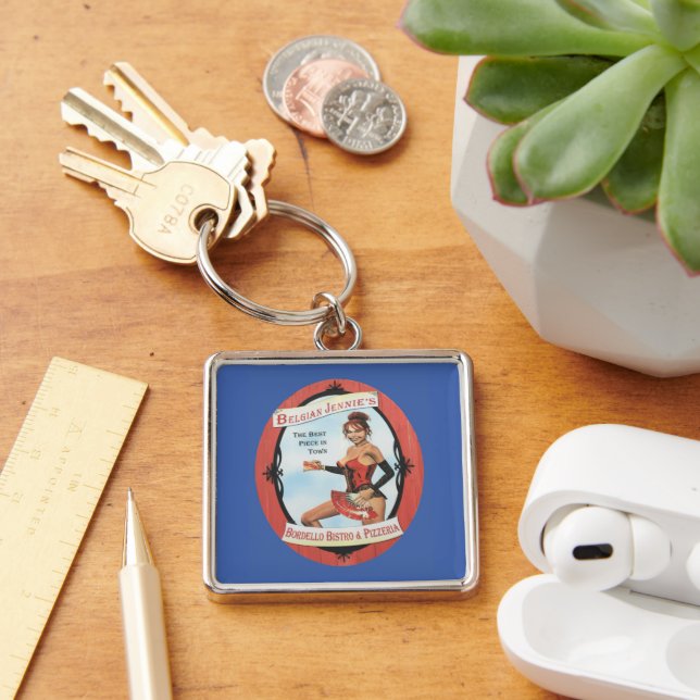 Belgian Jennie's Key Ring (Desk)