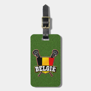 Belgian Lacrosse Luggage Tag Template
