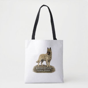 Belgian Laekenois – Rough Outside Loyal Inside Tote Bag