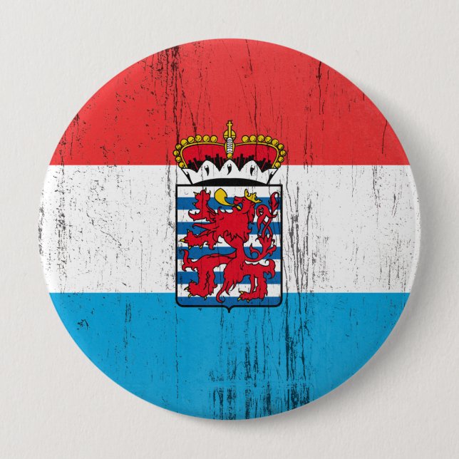 Belgian Luxembourg 10 Cm Round Badge (Front)