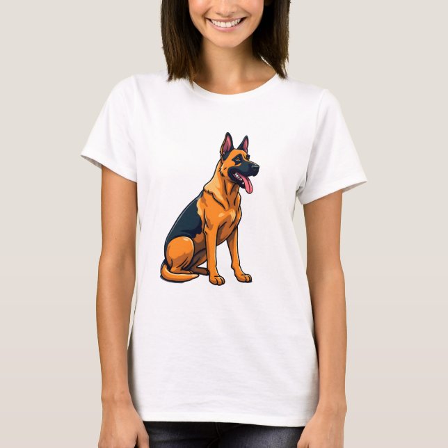 Belgian Malinois (1) T-Shirt (Front)