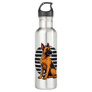 Belgian Malinois (2) 710 Ml Water Bottle