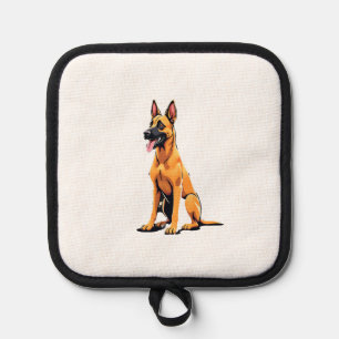 Belgian Malinois (3) Pot Holder