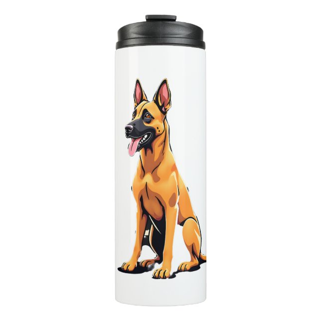 Belgian Malinois (3) Thermal Tumbler (Front)