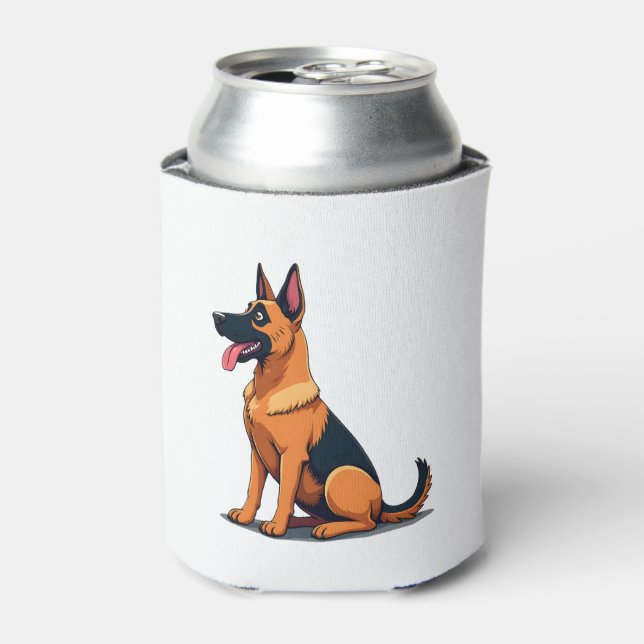Belgian Malinois (6) Can Cooler (Can Front)