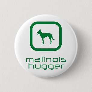 Belgian Malinois 6 Cm Round Badge