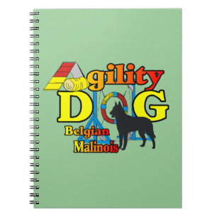 Belgian Malinois Agility Notebook