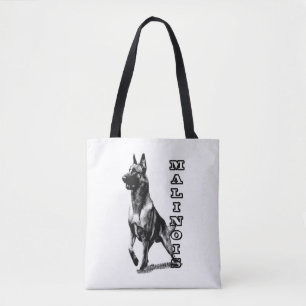 Belgian Malinois are the Best Tote Bag