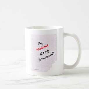 Belgian Malinois Ate My Homework Coffee Mug
