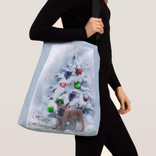 Belgian Malinois Christmas Crossbody Bag
